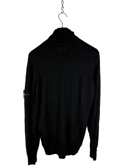 Maglione dolcevita nero Stone Island - Taglia S