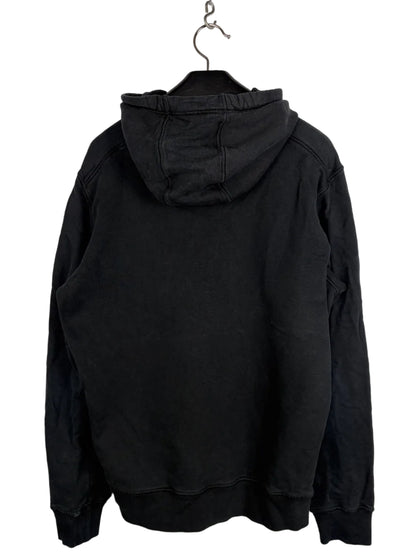 Felpa nera con cappuccio Stone Island - Taglia M