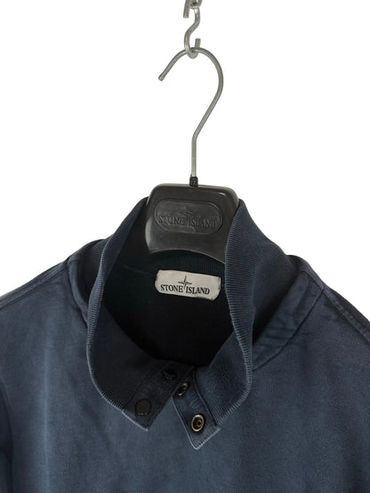 Felpa blu con collo alto Stone Island - Taglia S