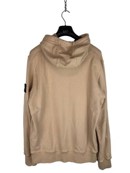 Felpa rosa antico con cappuccio Stone Island - Taglia L