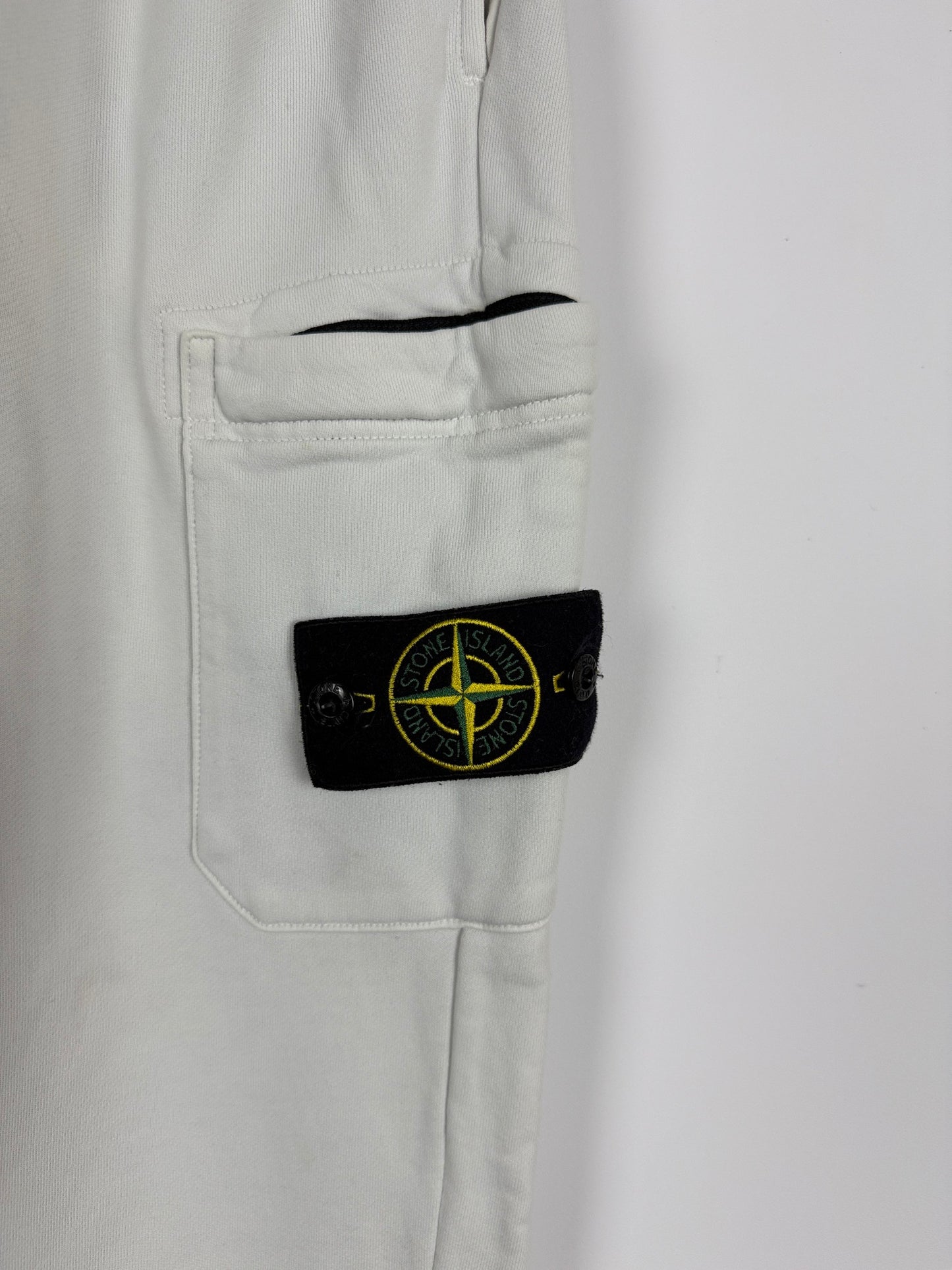 Pantaloni di tuta bianchi Stone Island - Taglia S