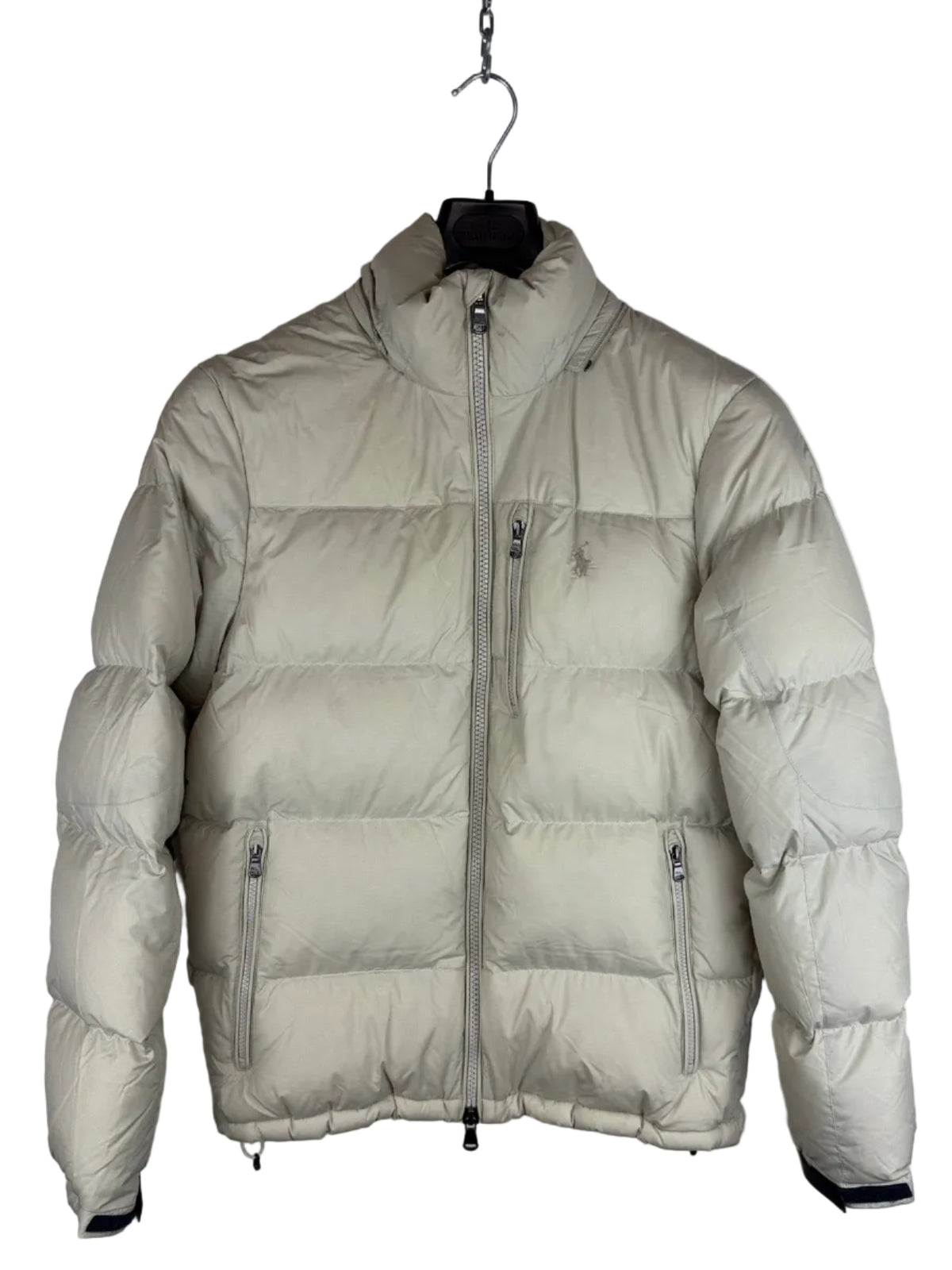 Polo Ralph Lauren Gorham Cream-White Puffer Jacket - Size S