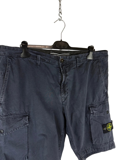 Pantaloncini cargo grigi Stone Island - Taglia W40