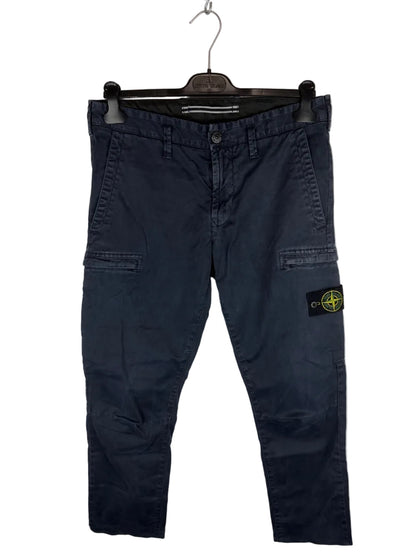Pantaloni cargo blu navy Stone Island - Taglia W31