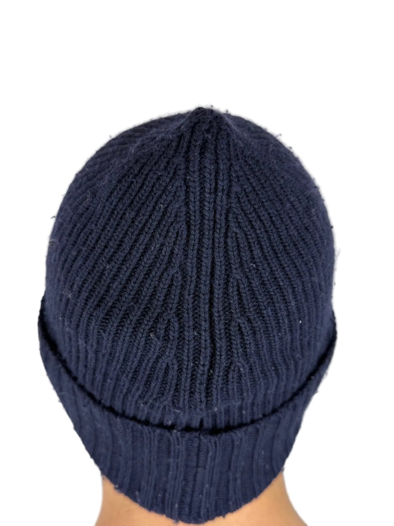 Berretto blu Stone Island