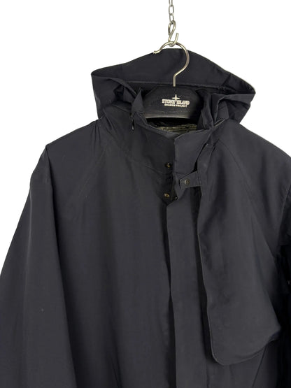 Stealth Jacket nera con chiusura a zip Stone Island Shadow Project - Taglia L