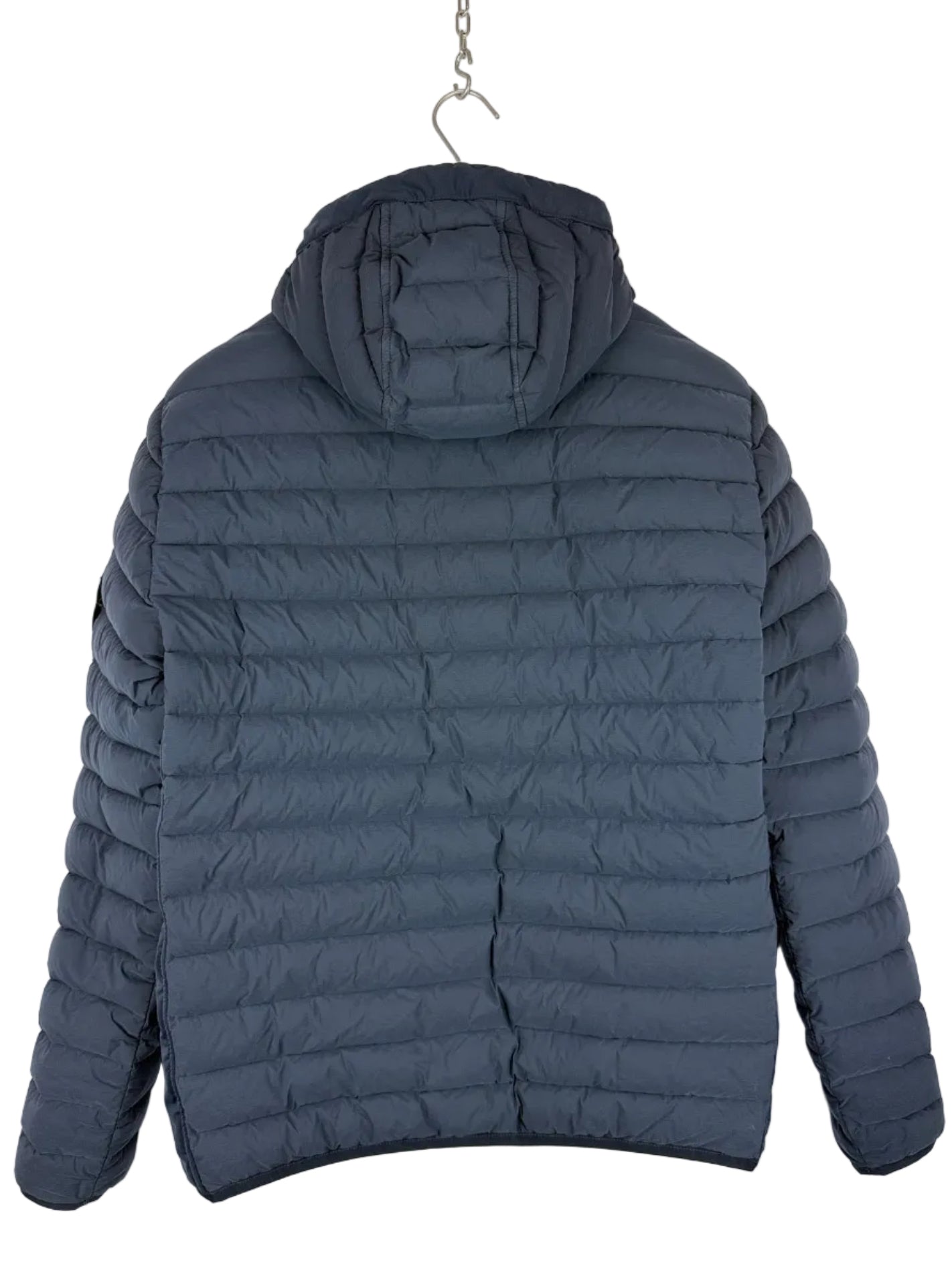 Giacca blu Loom Woven Down Chambers Stretch Nylon-TC Stone Island - Taglia M