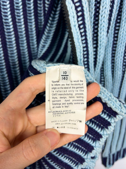 Maglione azzurro con zip C.P. Company - Taglia Junior (10 anni, 140cm)