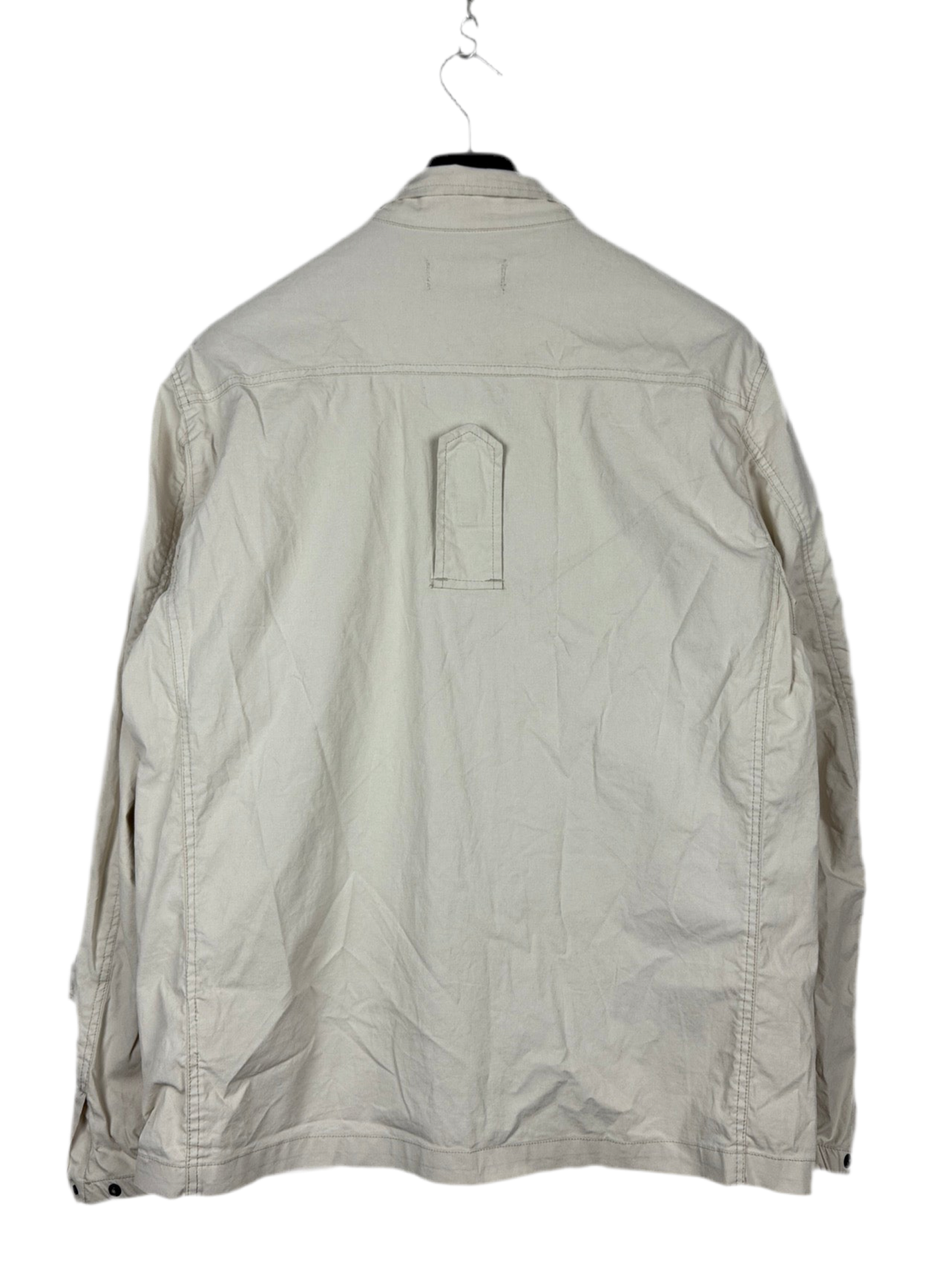 Giacca bianco-panna Canvas Placcato Stone Island - Taglia M