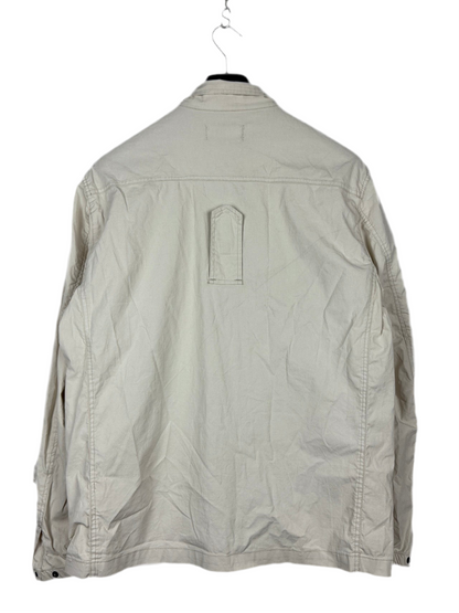Giacca bianco-panna Canvas Placcato Stone Island - Taglia M