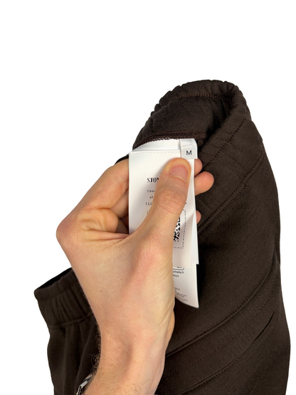 Pantaloni di tuta marroni Ghost Stone Island (nuovi con cartellino) - Taglia M