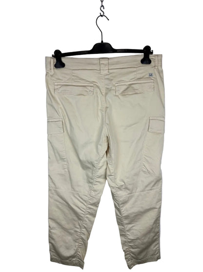 Pantaloni cargo bianco-panna C.P. Company (nuovi con cartellino) - Taglia W32