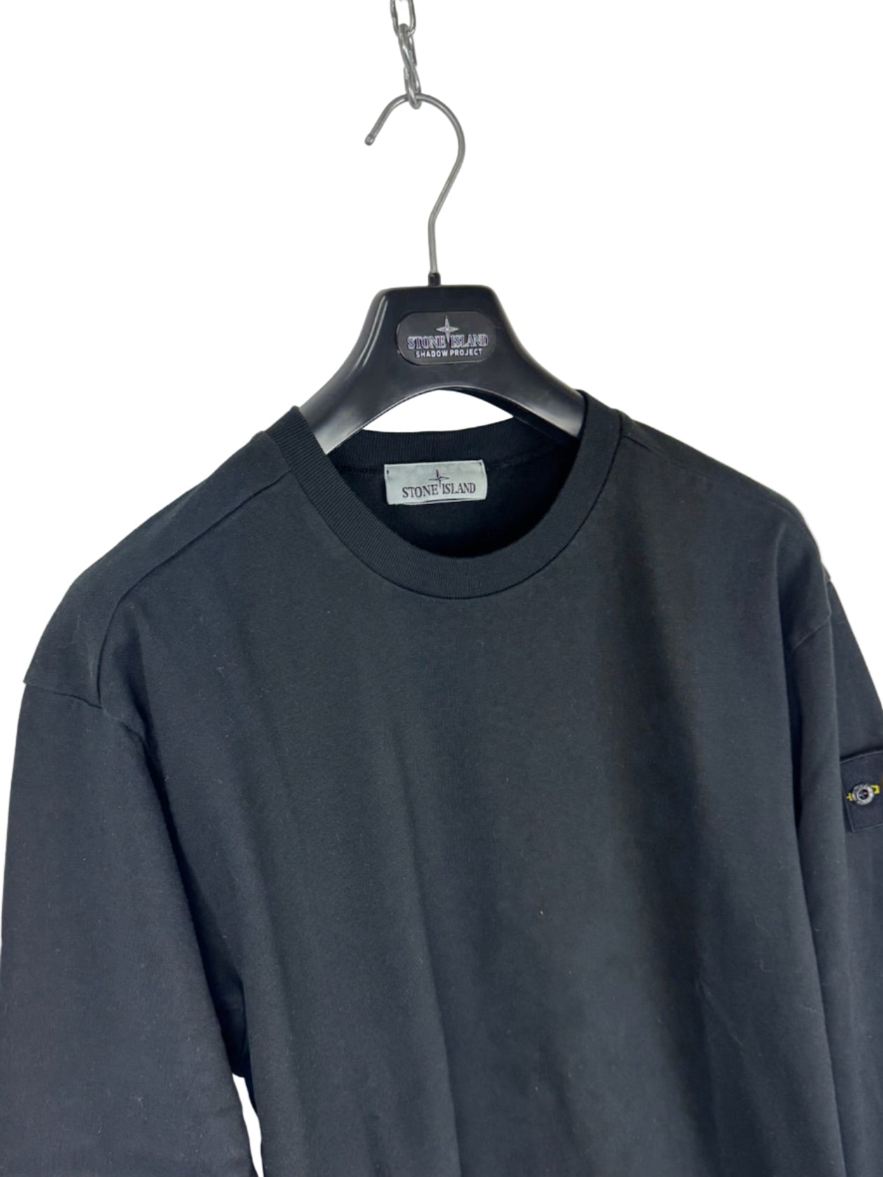 Felpa nera Stone Island - Taglia M