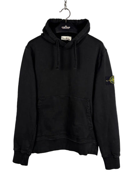 Felpa nera con cappuccio Stone Island 2025 - Taglia L