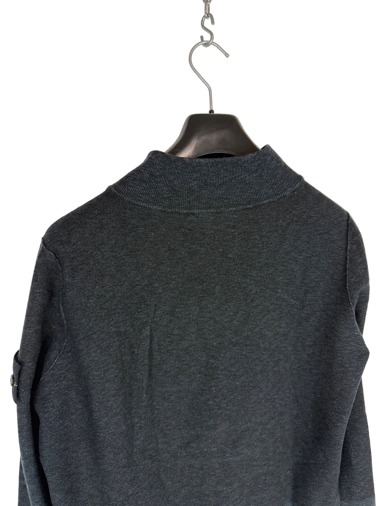 Maglione nero con zip Stone Island - Taglia S