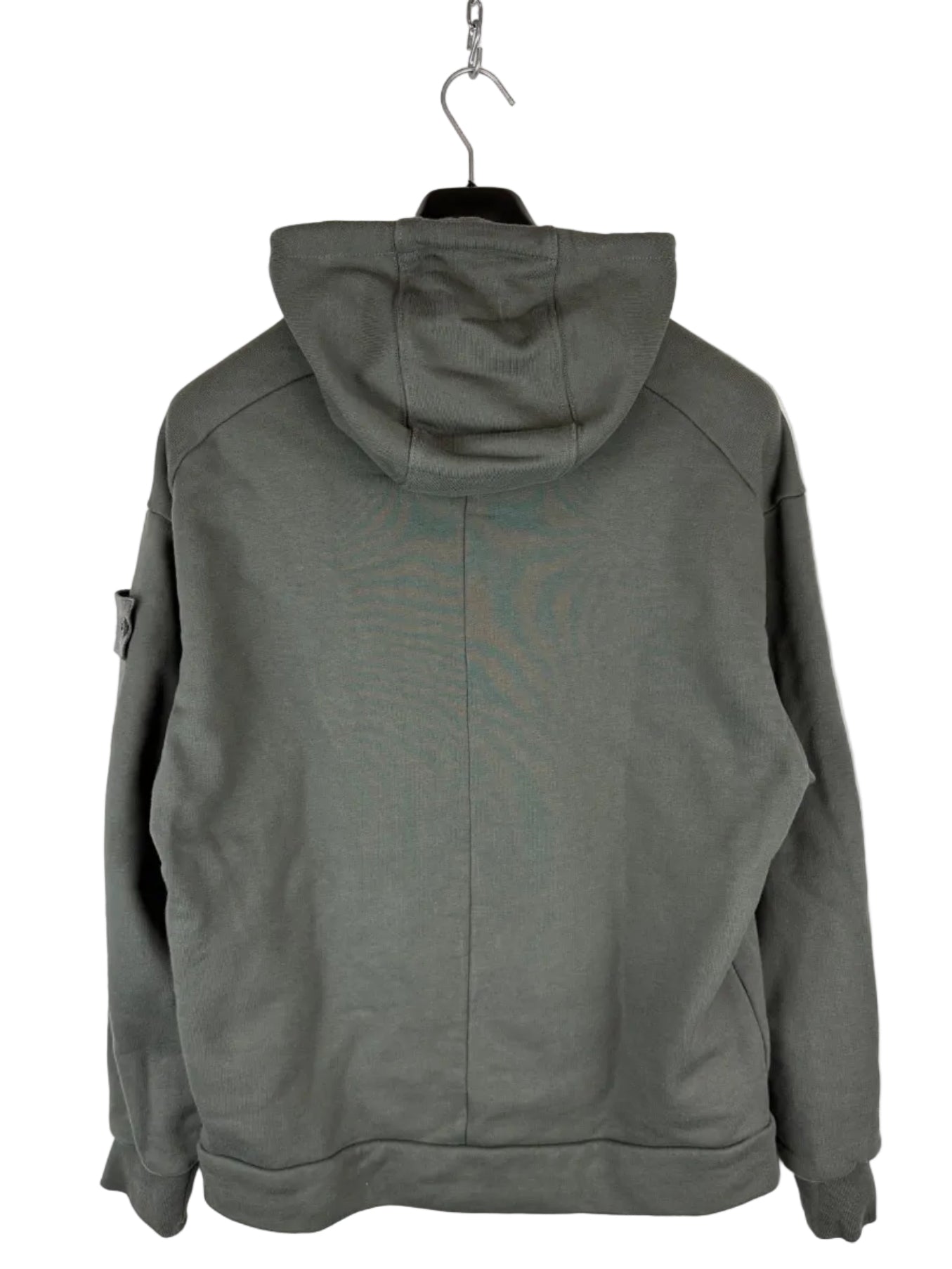 Felpa Ghost grigia con cappuccio regolabile Stone Island - Taglia M