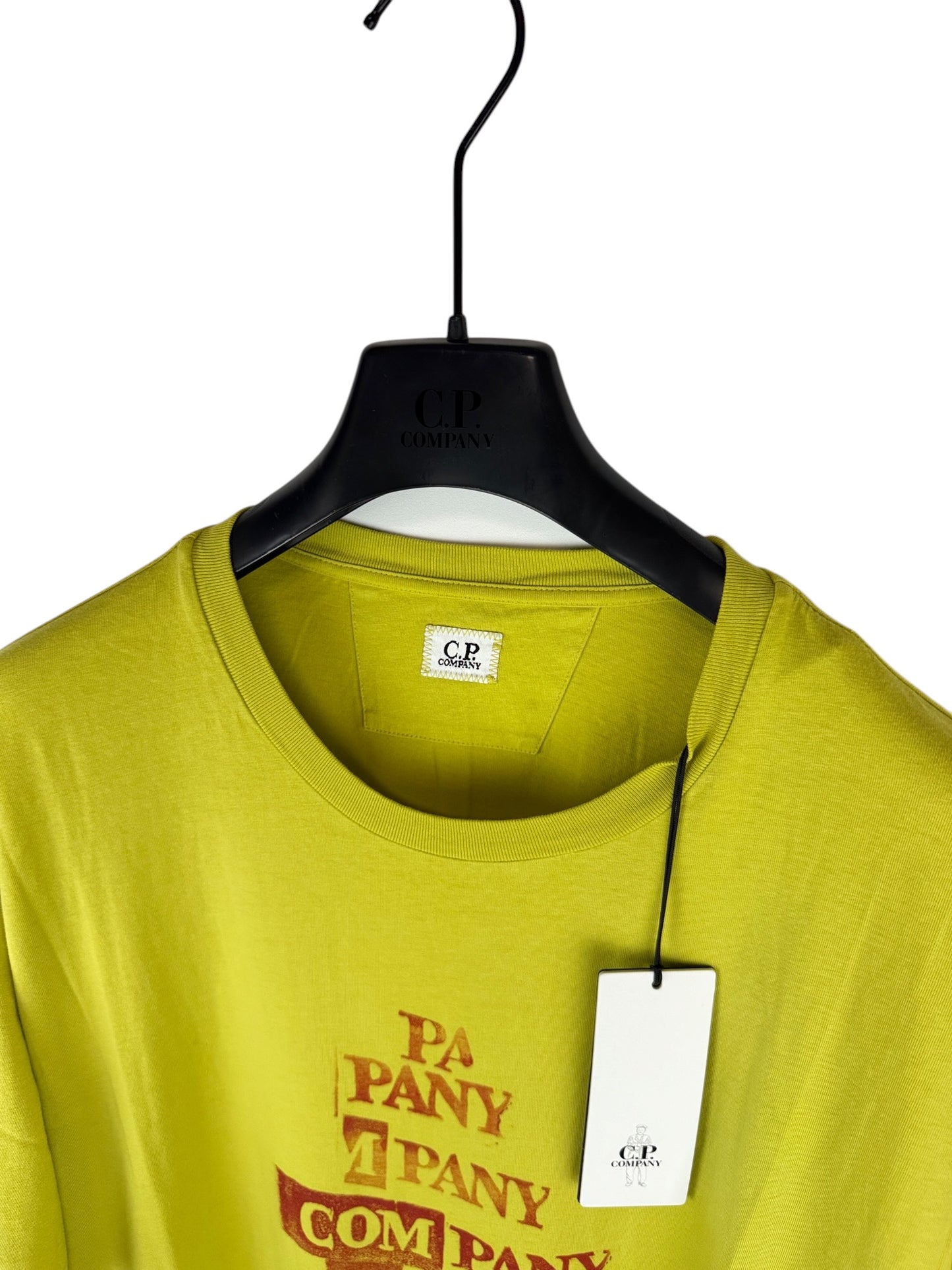 T-shirt verde C.P. Company (nuova con cartellino) - Taglia XXL