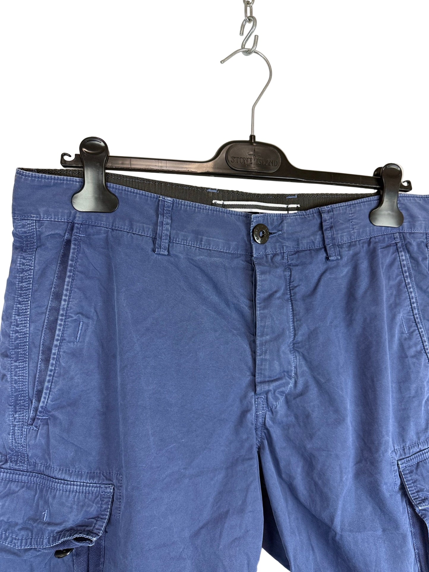 Pantaloncini cargo blu Stone Island - Taglia W33