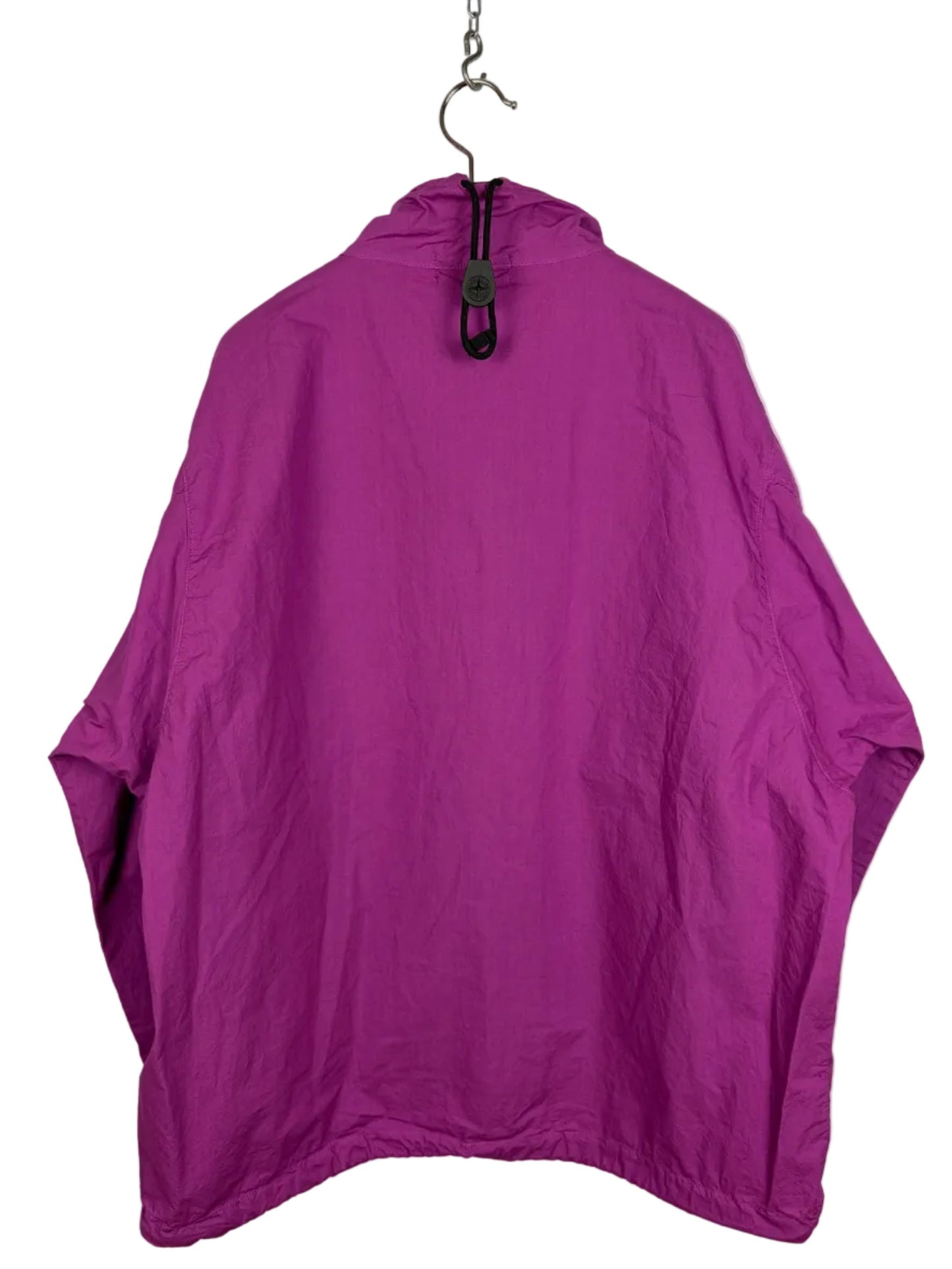 Overshirt Smock rosa con 1/4 chiusura a zip Stone Island (nuova con cartellino) - Taglia XL