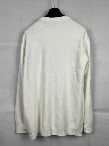 Maglione bianco C.P. Company (nuovo con cartellino) - Taglia L