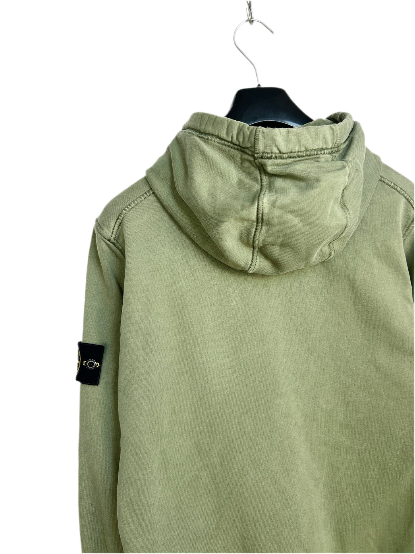 Felpa verde con cappuccio Stone Island - Taglia S
