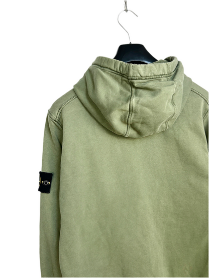 Felpa verde con cappuccio Stone Island - Taglia S