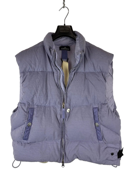 Giacca smanicato viola Shadow Project Stone Island - Taglia L