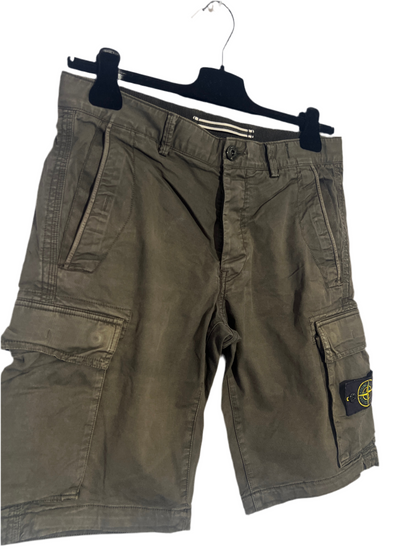 Pantaloncini cargo grigi antracite Stone Island - Taglia W31