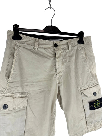 Pantaloncini cargo beige Stone Island - Taglia W32