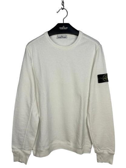 Felpa bianca Stone Island - Taglia L