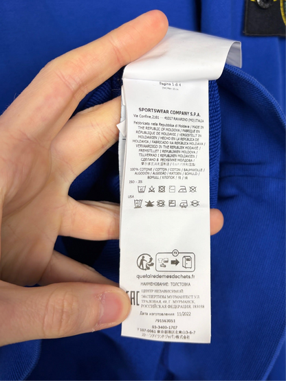 Felpa blu Stone Island - Taglia M