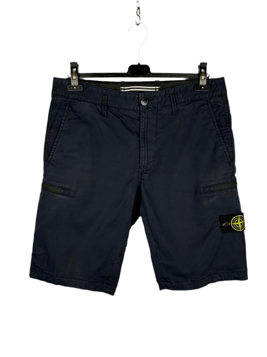 Pantaloncini cargo blu navy Stone Island - Taglia W32