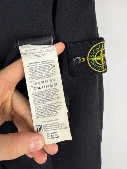 Felpa nera Stone Island - Taglia M