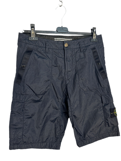 Pantaloncini cargo neri Stone Island - Taglia W29