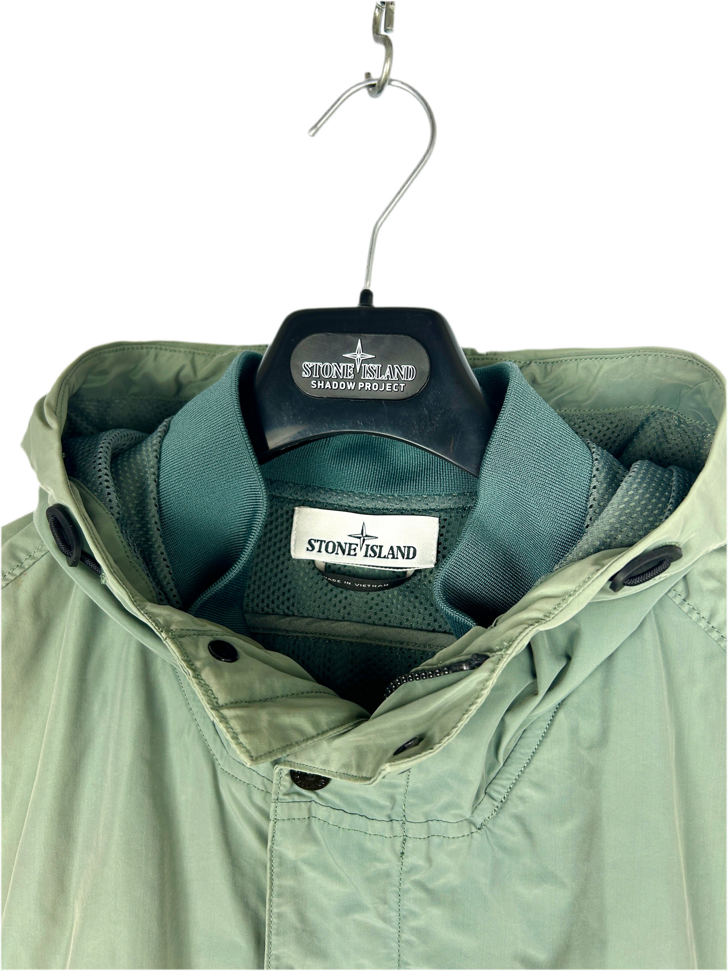 Giacca verde Stone Island "Micro Reps" - Taglia XXXL