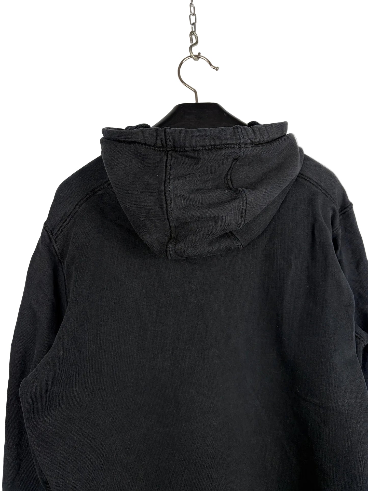 Felpa nera con cappuccio Stone Island - Taglia M