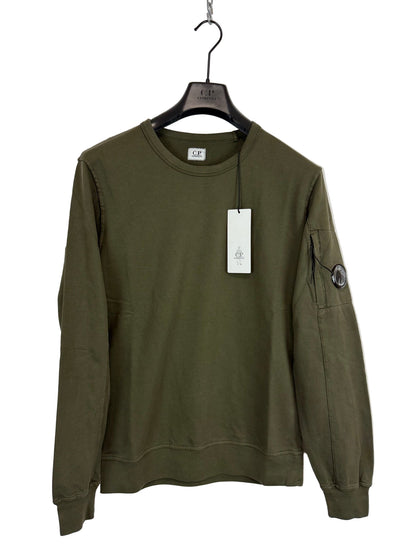 Felpa verde oliva C.P. Company (nuova con cartellino) - Taglia S