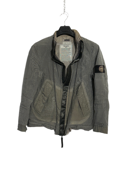 Giacca Vintage “Pure Metal Shell” del 2000 in Nylon metal Stone Island - Taglia M