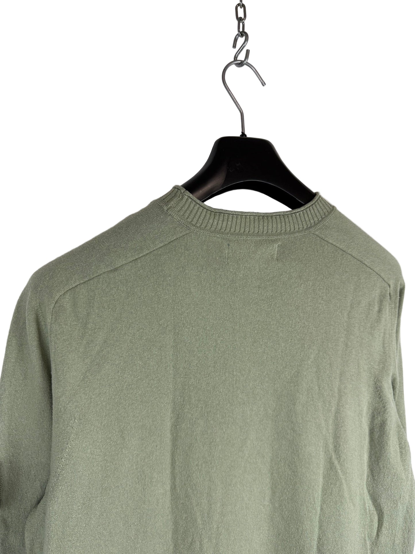 Maglione verde con strisce sui polsini Stone Island - Taglia XL