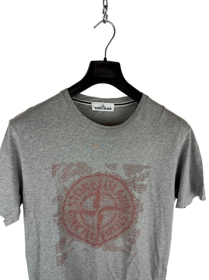 T-shirt grigia Stone Island - Taglia M