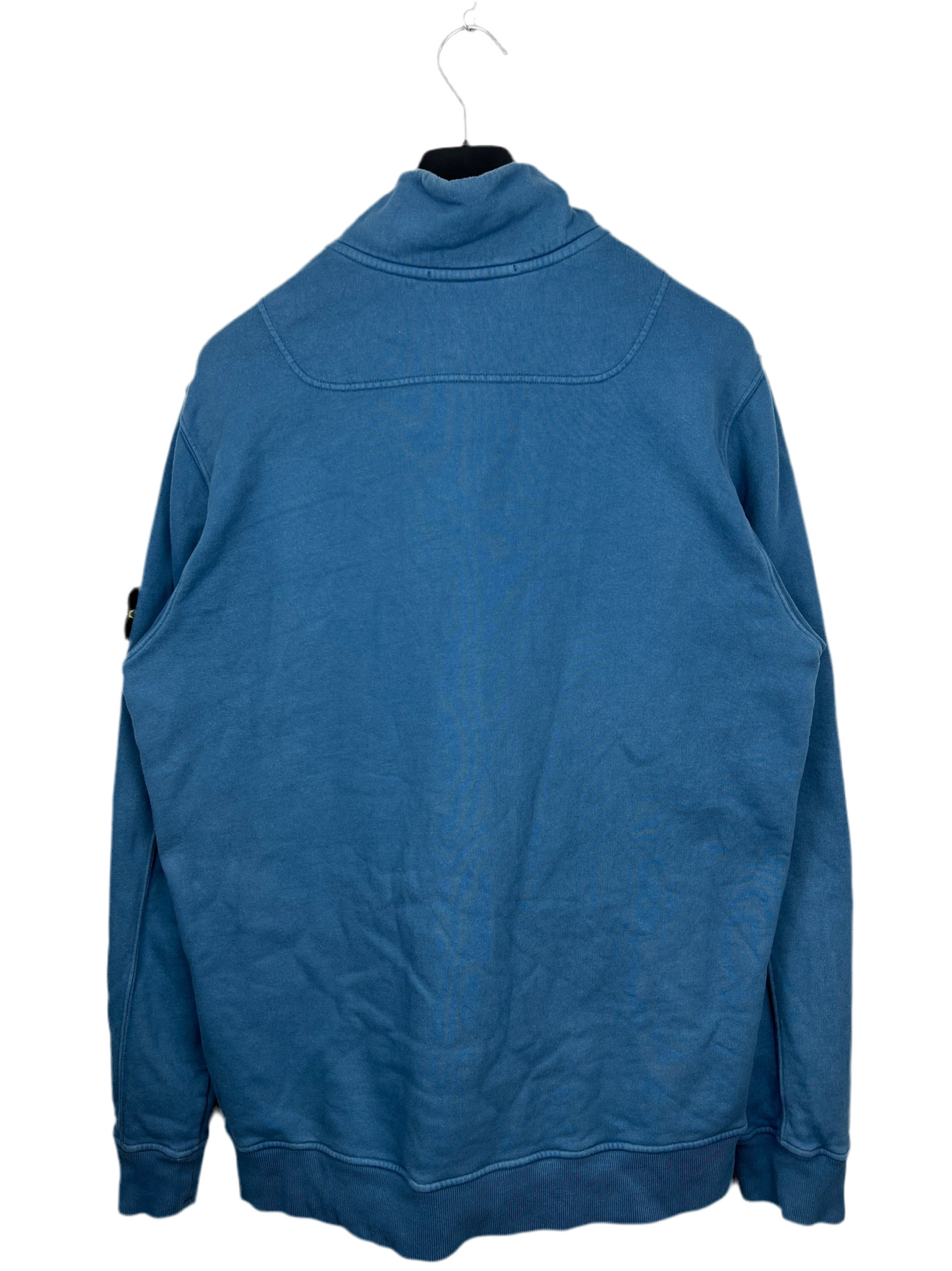 Felpa con zip a collo alto blu Stone Island - Taglia XL