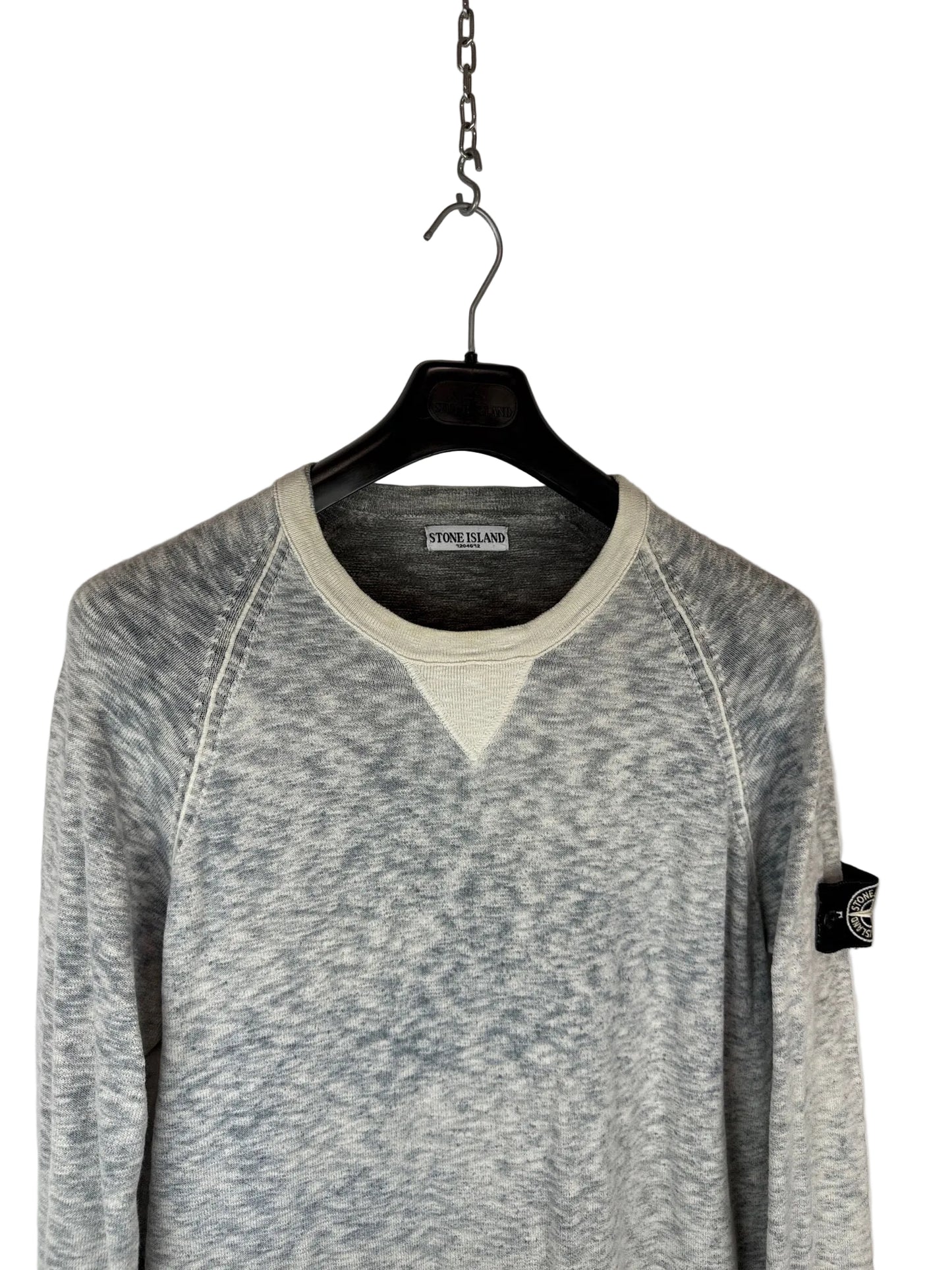 Maglione grigio Special Process reverse dye Stone Island - Taglia XL