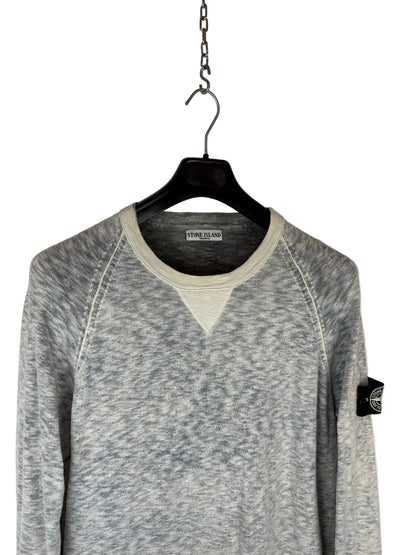 Maglione grigio Special Process reverse dye Stone Island - Taglia XL