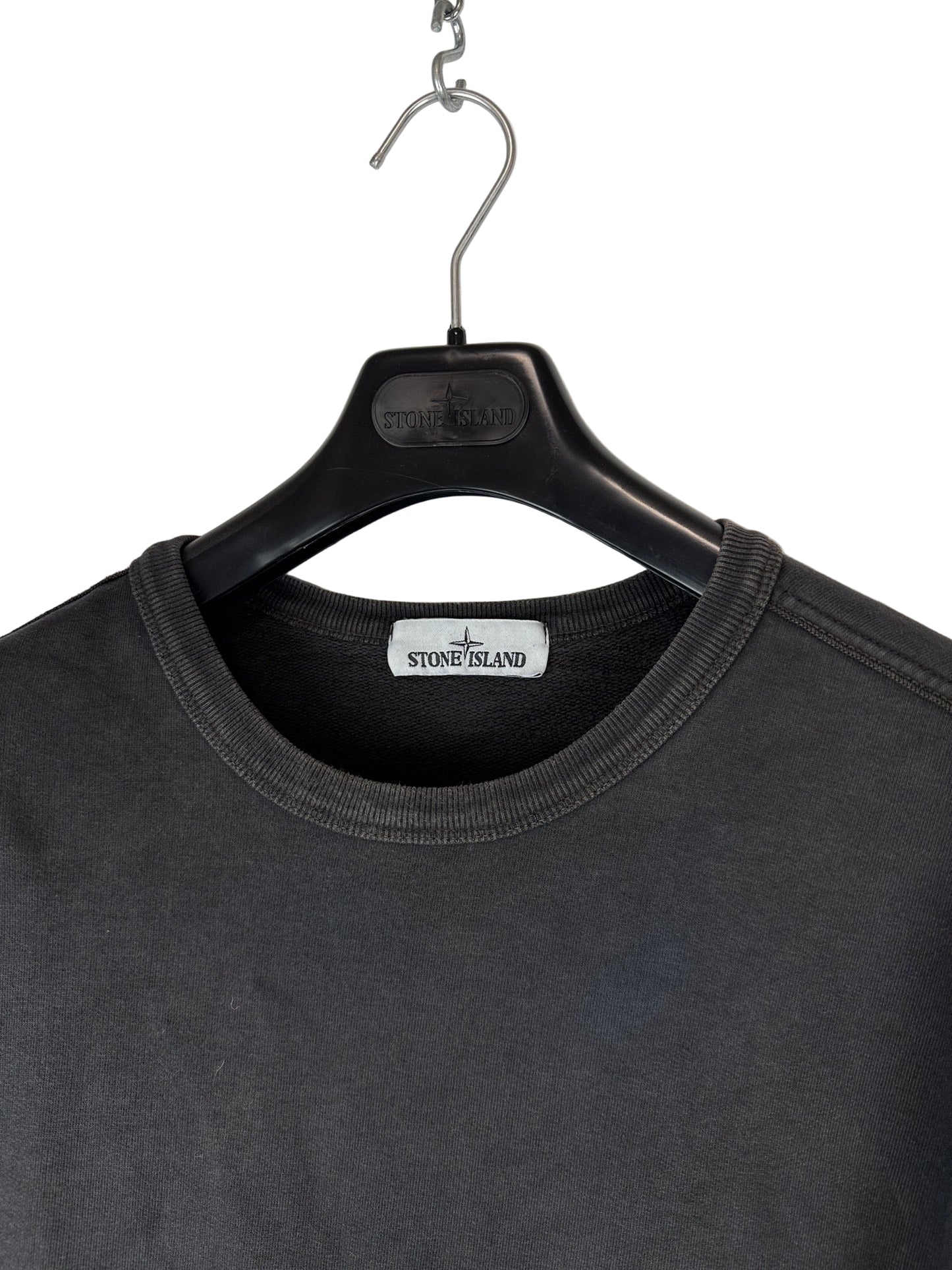 Felpa nera Stone Island - Taglia 3XL