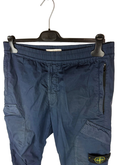 Pantaloni cargo blu Stone Island - Taglia W32