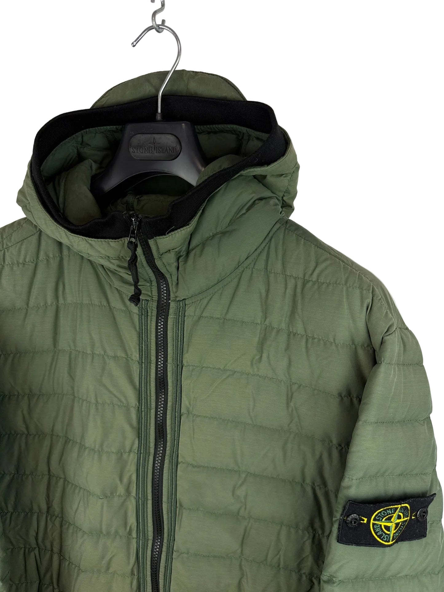 Giacca verde 0-Cotton / R-Nylon Tela Stone Island - Taglia 3XL