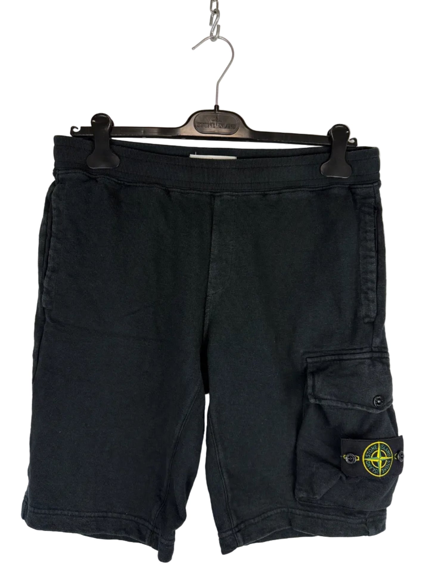 Pantaloncini di tuta neri Stone Island - Taglia M