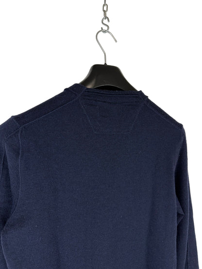 Maglione blu navy in lana Stone Island - Taglia M