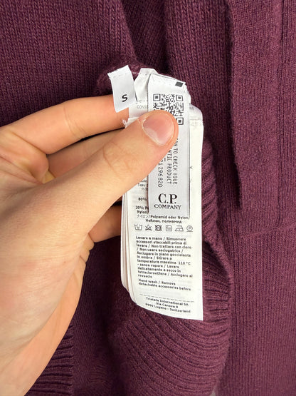 C.P. Company burgundy crewneck sweater - Size S