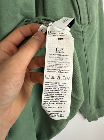 Felpa verde C.P. Company (nuova con cartellino) - Taglia L